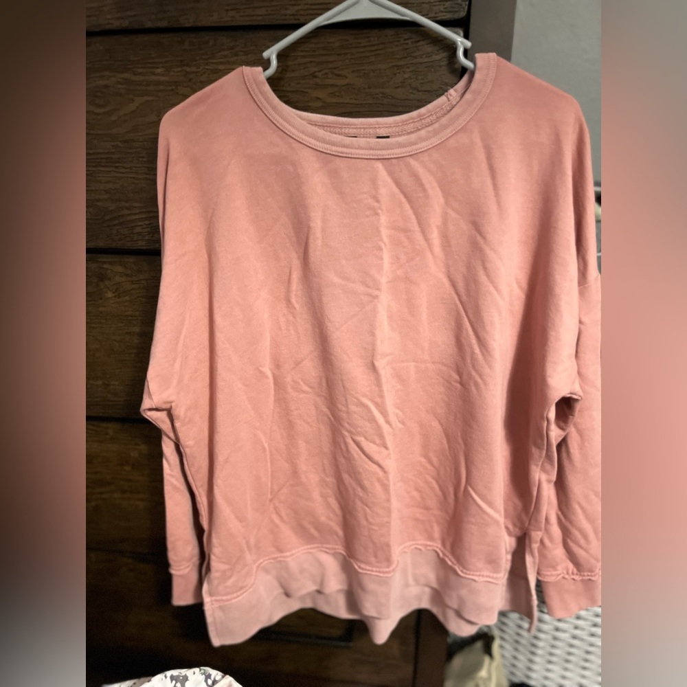 Crew neck sweatshirt - light pink/dusty rose color